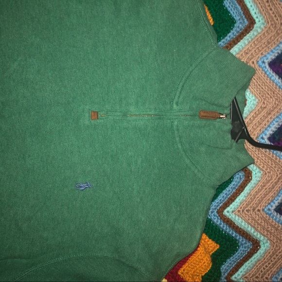 Mint Green Ralph Lauren Polo Sweater - Picture 1 of 3